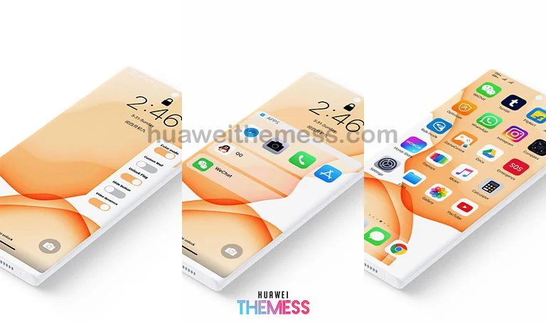 (New Theme) Theme EMUI 10/9.1/9.0/Magic UI 3/2 Theme