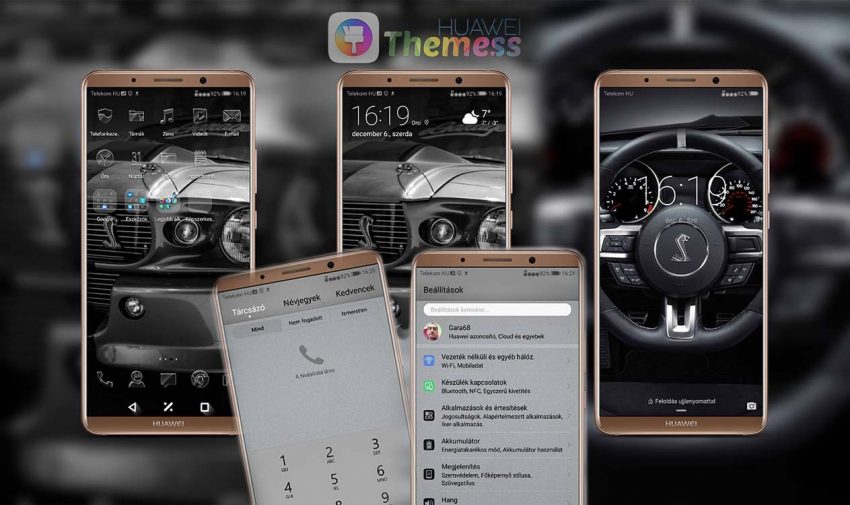 Transform Your Huawei with the Sleek Mono Theme Experience