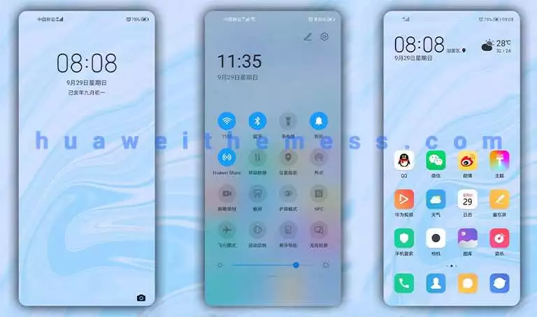 EMUI Themes for Huawei & Honor Phones