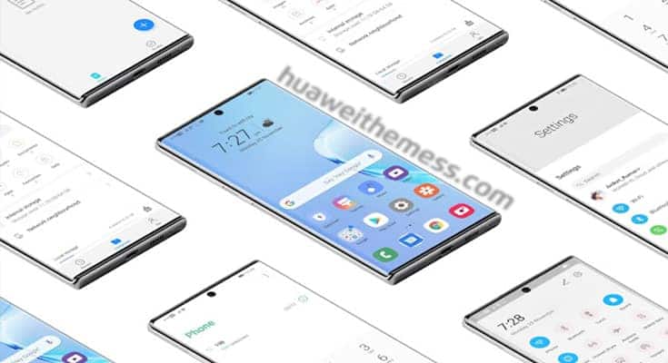 Samsung One-UI EMUI 10 Theme | Huawei & Honor Devices & Magic UI EMUI Theme