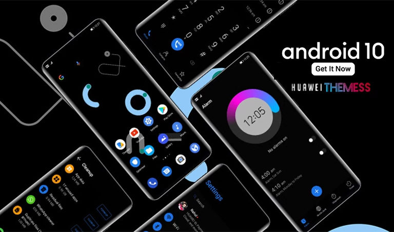 Android 10 Dark Theme for EMUI 10/9/8/5