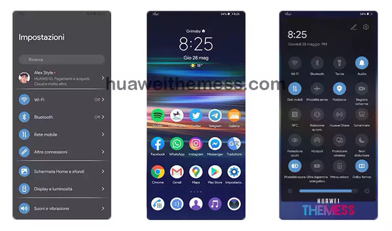 Sony Xperia Theme For Emui 10 9 Emui Themes