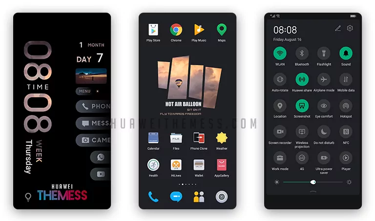 Hollow_Out Theme for EMUI 10/9 and MagicUI 3/2