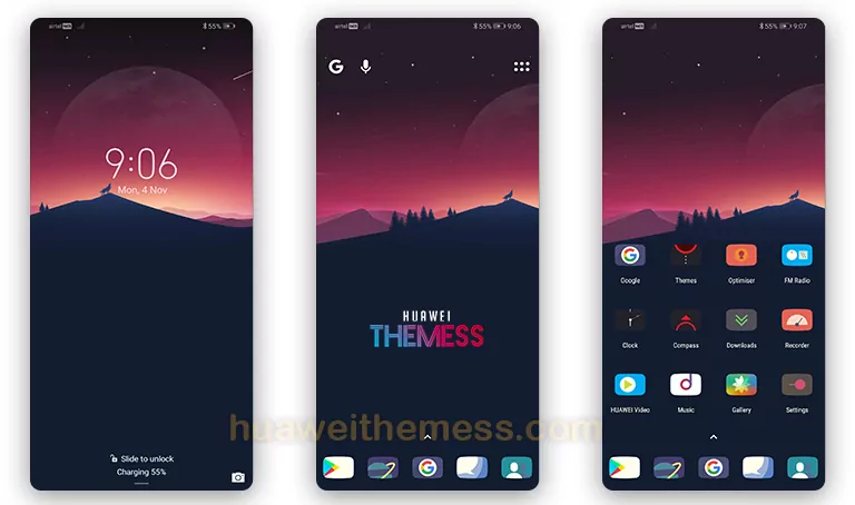 Morning Breeze Theme for EMUI 10/9 and MagicUI 3/2 