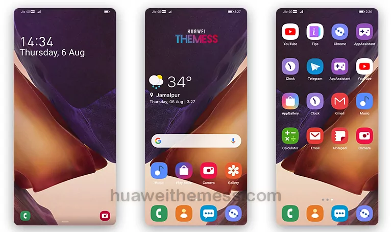 Samsung Note 20 Theme for EMUI 10/9 and MagicUI 3/2
