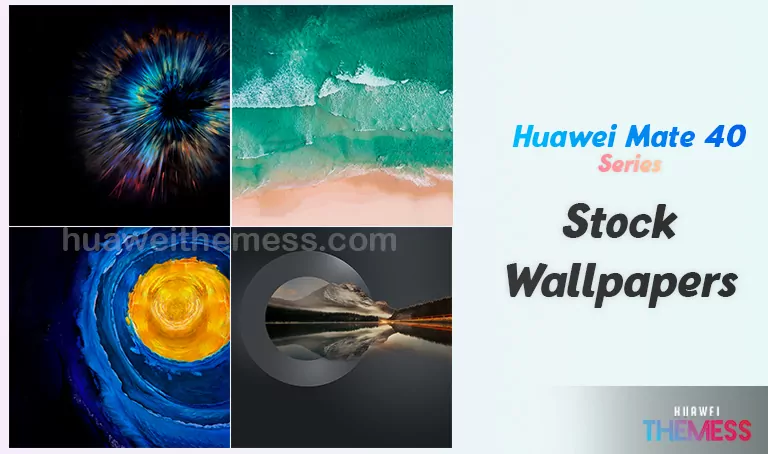 Download now Huawei Mate 40 Series Stock Wallpapers