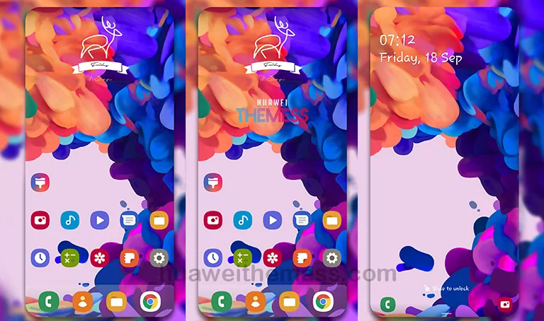 Samsung OneUI Theme for EMUI 10.1/10/8.1/9.0 and MagicUI 3/2 Devices