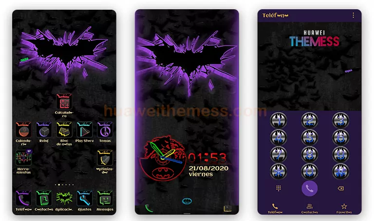 Batman Style Theme for EMUI 10/9 and MagicUI 3/2