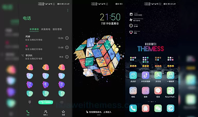 Dark Mode Theme for EMUI 10/9 and MagicUI 3/2