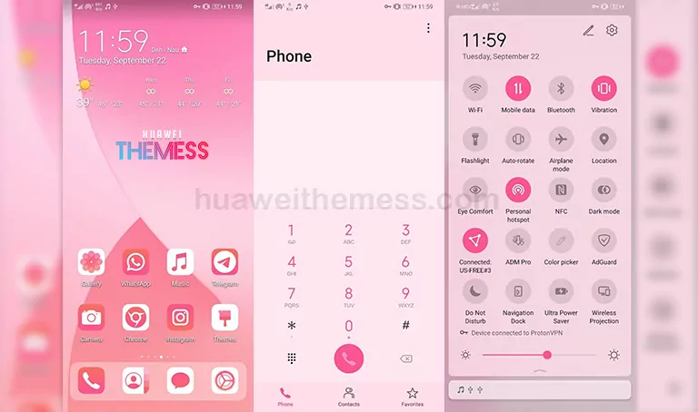 (iPhone Theme) iOS 14 Candy Theme for EMUI 10/9 and MagicUI 3/2