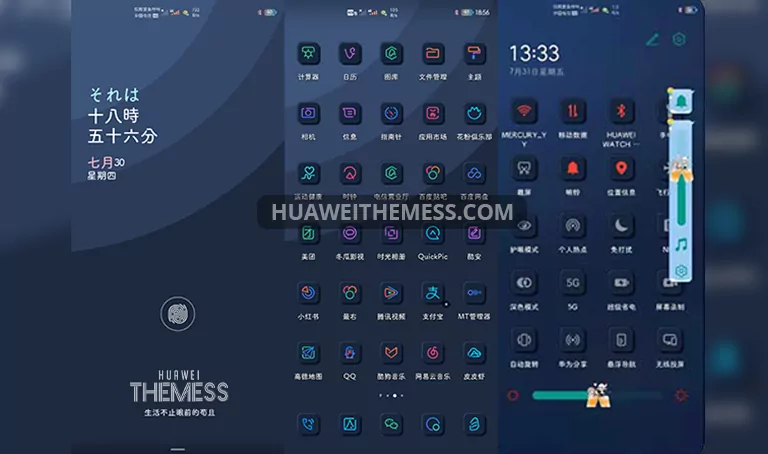 Florescence Theme for EMUI 10/9 and MagicUI 3/2