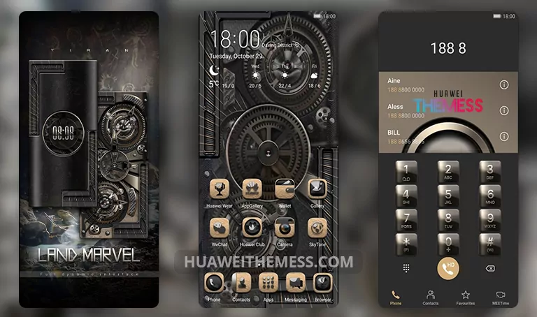 Land Marvel Theme for EMUI 10/9 and MagicUI 3/2