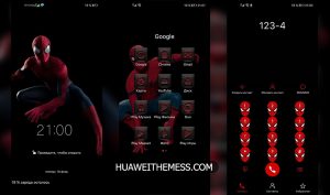 Spiderman Dark Theme for EMUI 10/9 and MagicUI 3/2