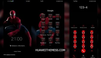 Spiderman Dark Theme for EMUI 10/9 and MagicUI 3/2