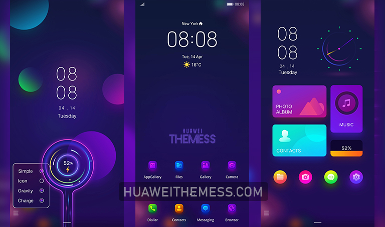 Acme Dazzle Colour Theme for EMUI 10/9 and MagicUI 3/2