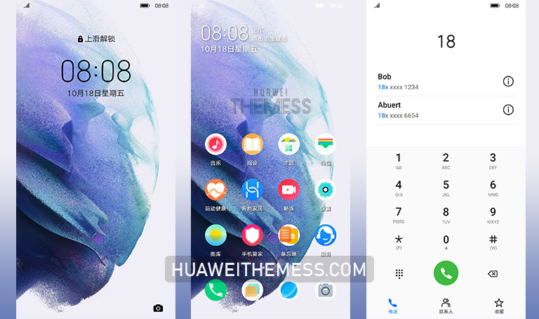 Samsung Galaxy S21 Theme for Huawei EMUI 11/10 and MagicUI 4/3