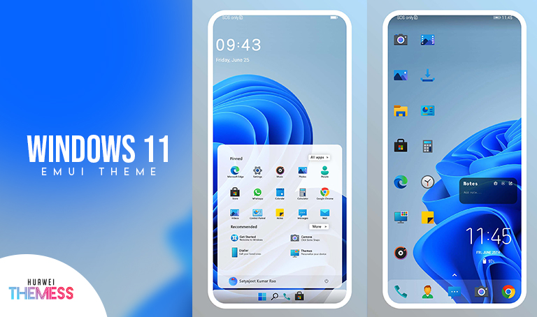 Windows 11 Theme for EMUI 10/9 and MagicUI 3/2