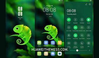 Cute Chameleon Theme for EMUI 12/11/10/9 and MagicUI 5/4/3/2