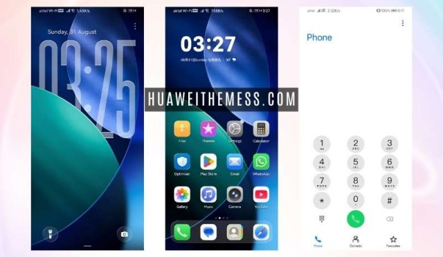 iOS 26 Liquid Glass Theme for Huawei / Honor Devices