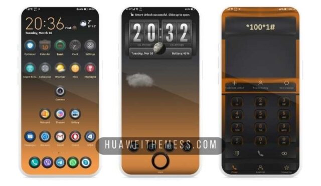 Colorful and Vibrant EMUI Theme for Huawei Devices