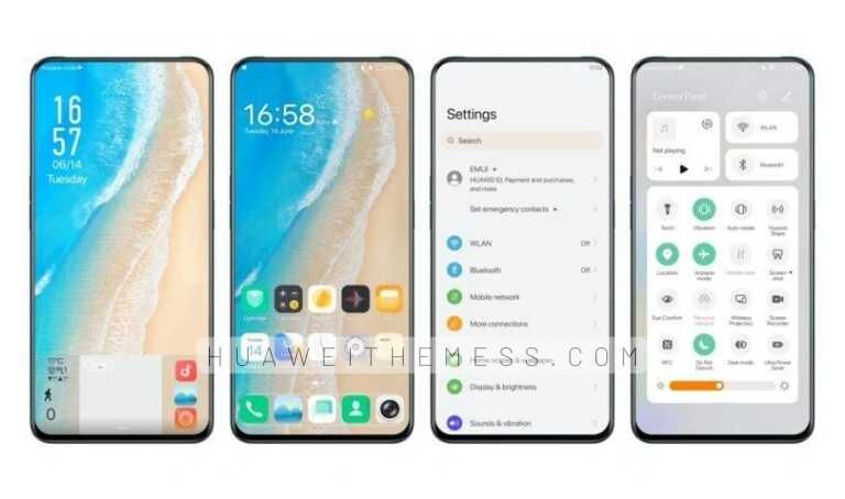 OriginOS Ocean Theme for EMUI 12/11/10/9 and MagicUI 5/4/3/2