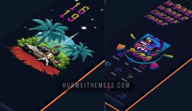 Colorful and Vibrant EMUI Theme for Huawei Devices