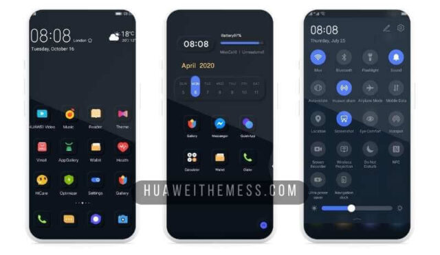 Colorful and Vibrant EMUI Theme for Huawei Devices