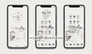 Cloud Rise Theme for HarmonyOS/EMUI 12/11/10/9 and MagicUI 5/4/3/2