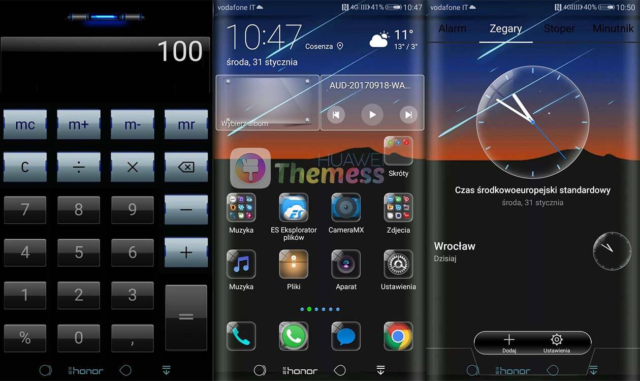 "Curved Glass" theme for EMUI 5.0/5.1 and MagicUI 3/2 Users!