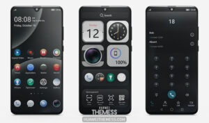 Dark Classic EN Theme EMUI 12/11/10/9 and MagicUI 5/4/3/2