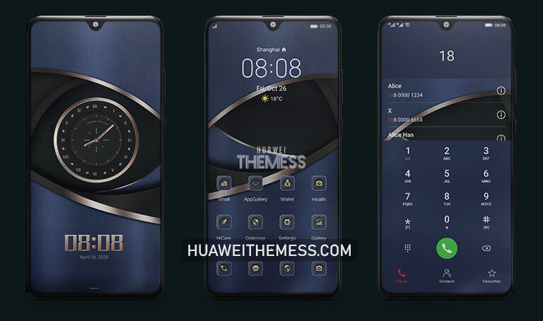 Halo Business Blue Theme for EMUI 12/11/10/9 and MagicUI 4/3/2 users