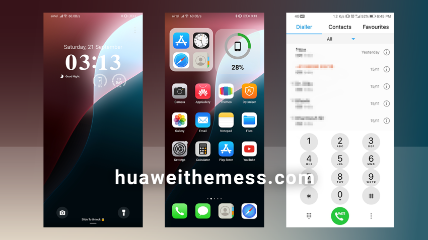Download IOS 18 Theme for Huawei & Honor Devices