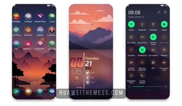 Interstellar Wanderer Theme for EMUI, HarmonyOS and MagicUI - Download ...