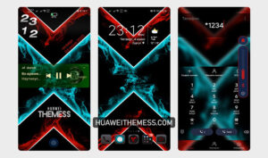 Neon Smoke Theme EMUI 12/11/10/9 and MagicUI 5/4/3/2