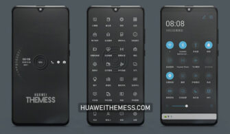 New Mimicry Text Clock Theme EMUI 12/11/10/9 and MagicUI 5/4/3/2