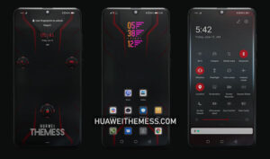 Red Devil Black Shark Theme EMUI 12/11/10/9 and MagicUI 5/4/3/2