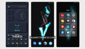 Venom Theme EMUI 12/11/10/9 and MagicUI 5/4/3/2