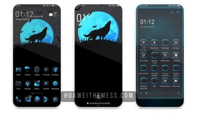 Colorful and Vibrant EMUI Theme for Huawei Devices